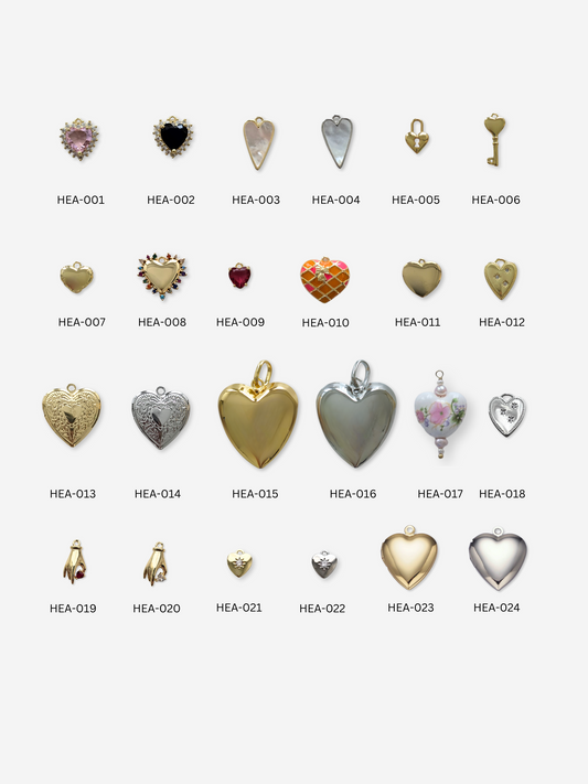 BIJOU BODEGA | Heart Charms