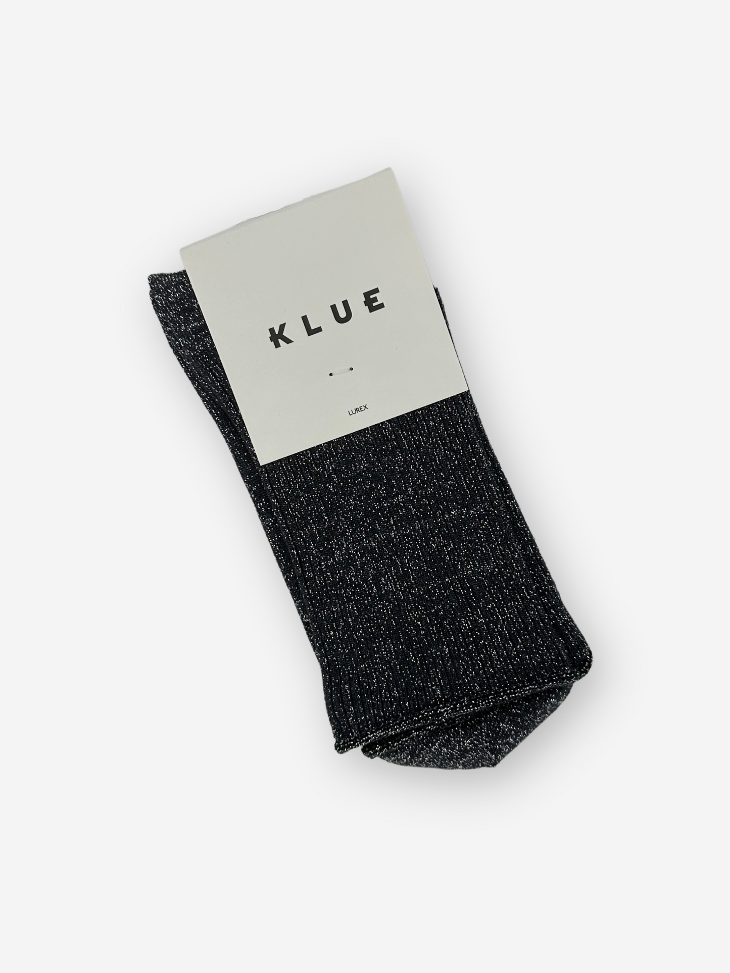 Glitter Lurex Sock Grey