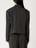 Nerys Blazer | Charcoal