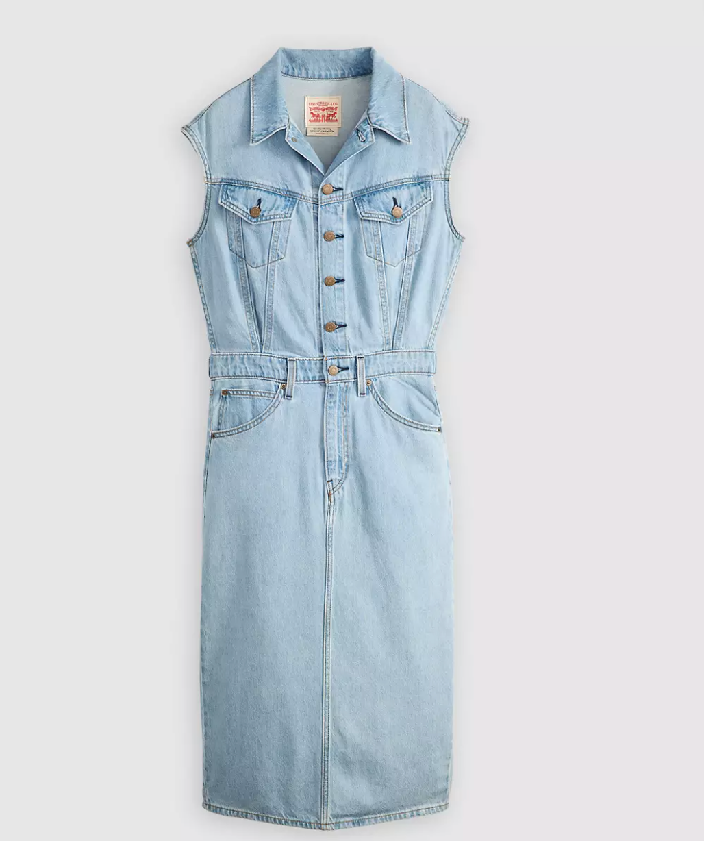 Iconic Sleeveless Dress | Wrapped in Blue