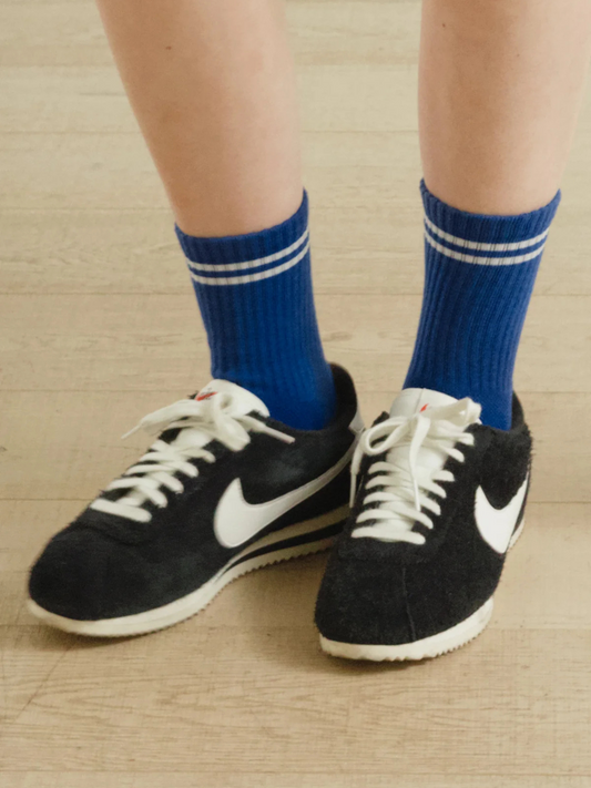 Boyfriend Socks | Cobalt