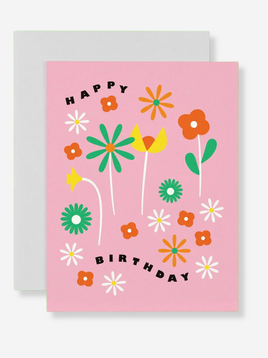 Birthday Fleurs Card