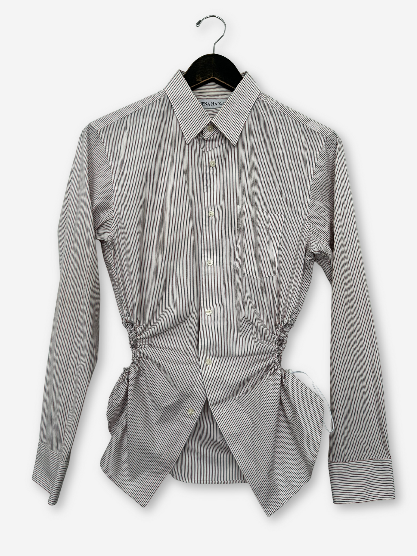 Bungee Shirt | Blue & Red Stripe (S)
