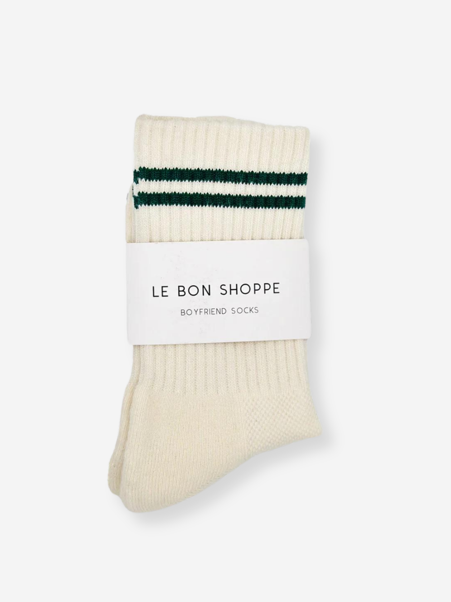 Boyfriend Socks | Parchment