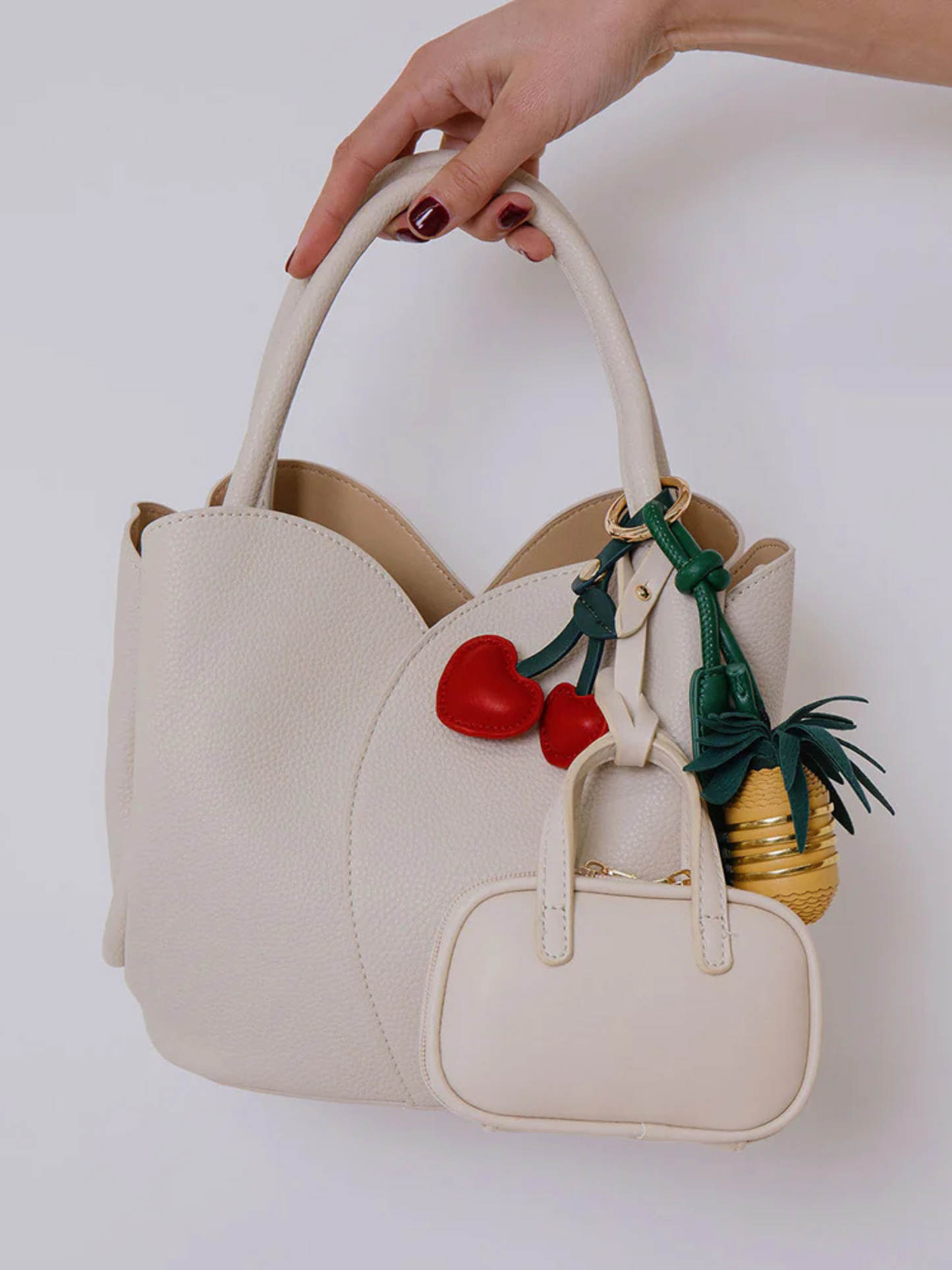 Cherry Bag Charm