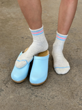 Girlfriend Socks | Bright Grey