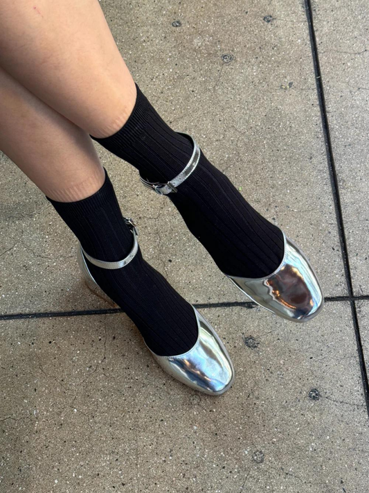 Her Socks | True Black