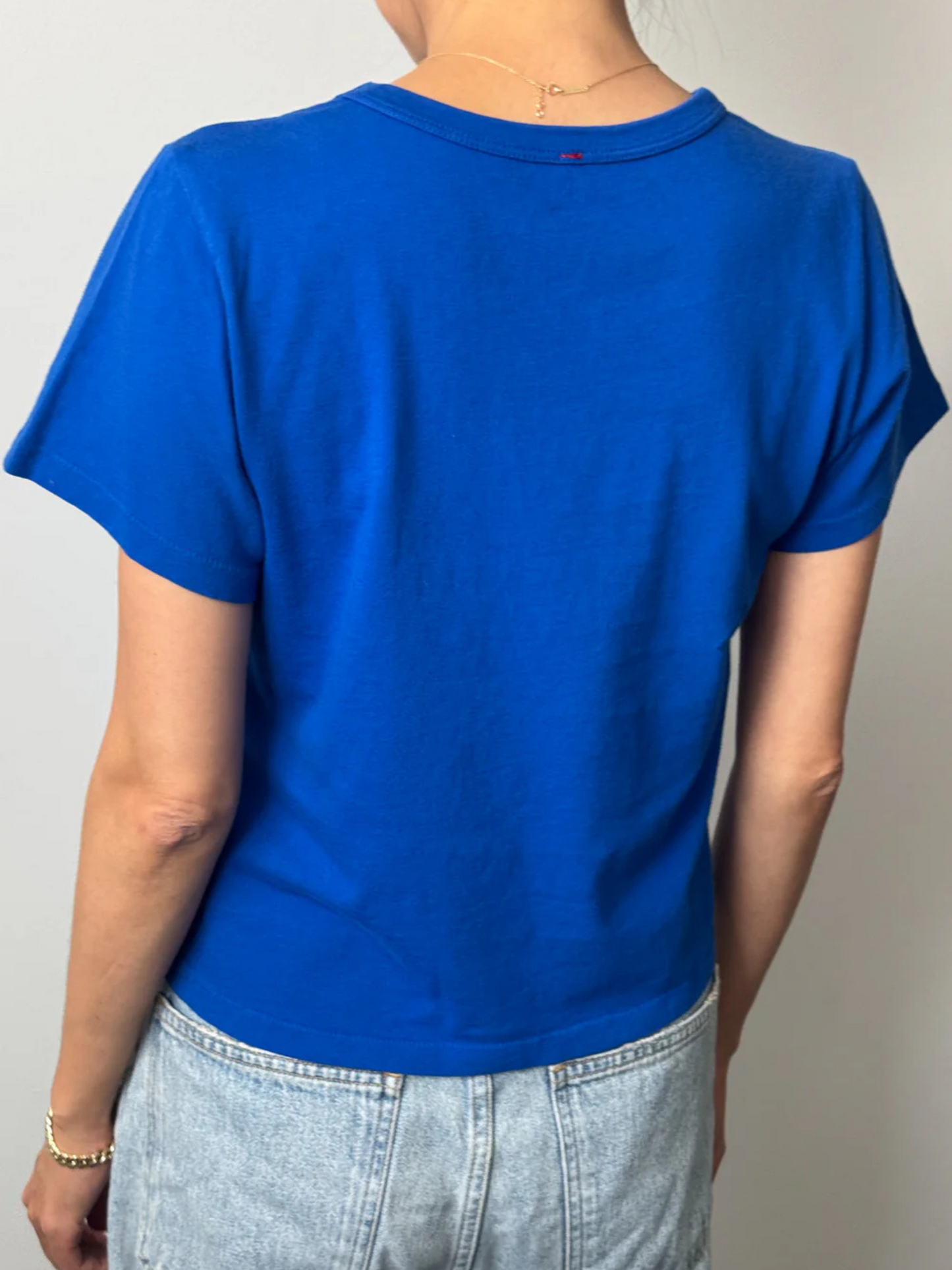 The Little Boy Tee | Cobalt
