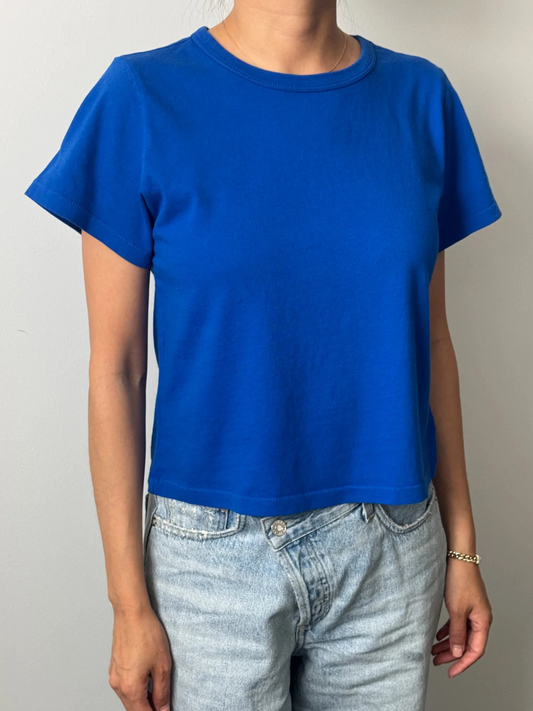 The Little Boy Tee | Cobalt