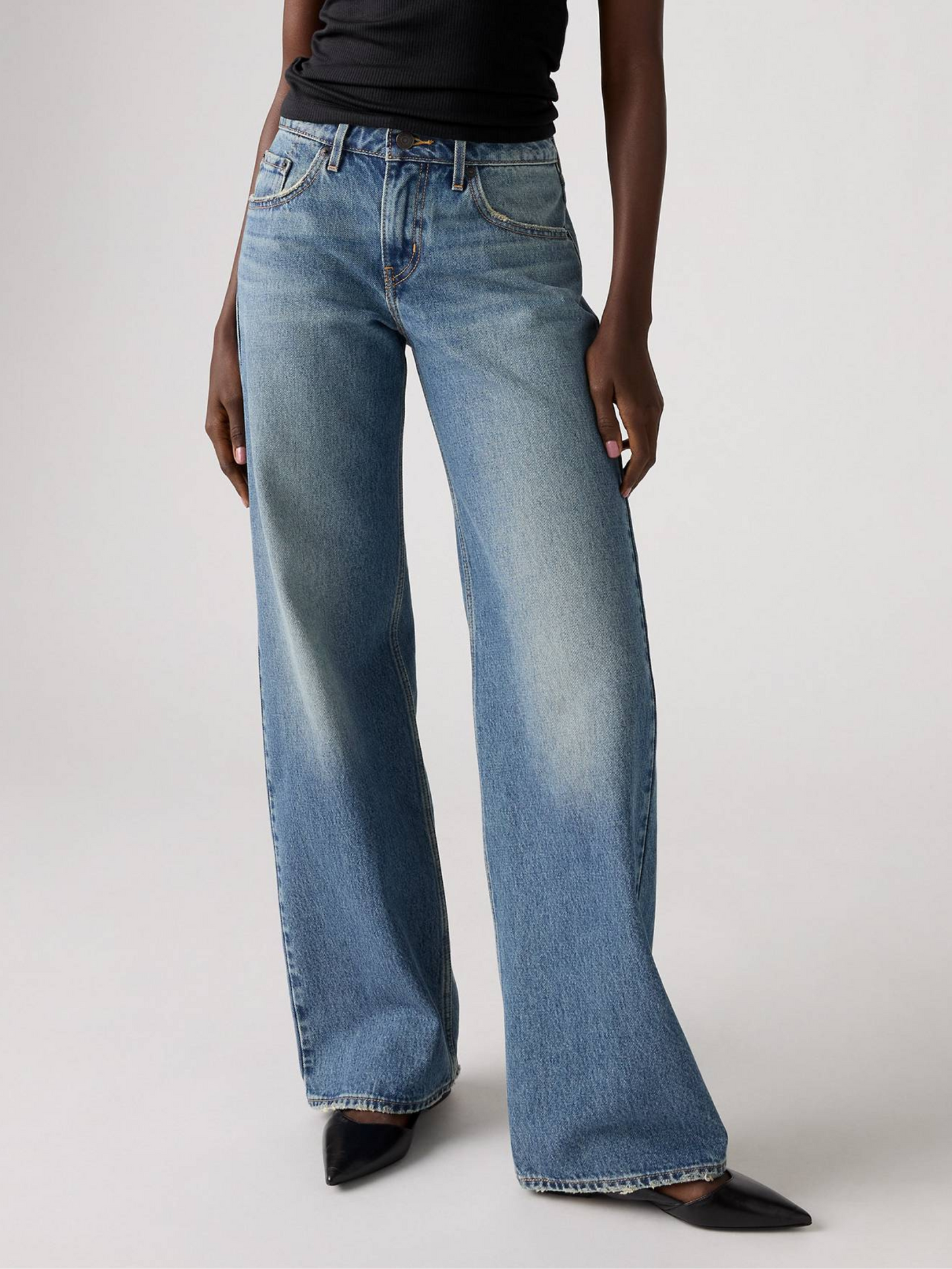 Low Loose Jeans | Rescued City