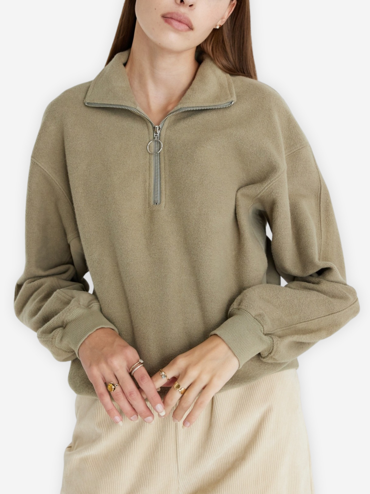Quarter Zip Sweater