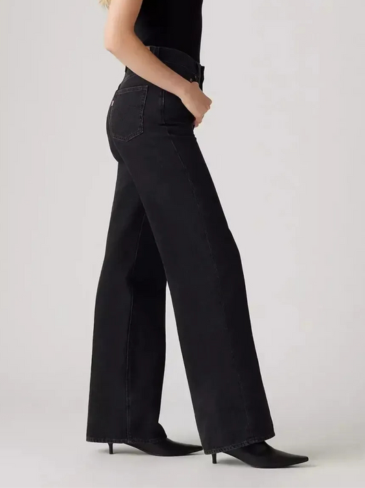 Ribcage Wide Leg Jeans | Rosie Posie
