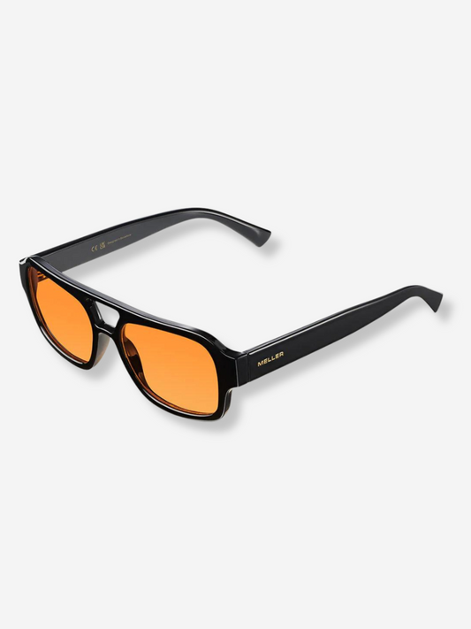 Shipo Sunglasses | Black Orange