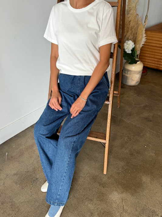 Vintage Boy Tee | White