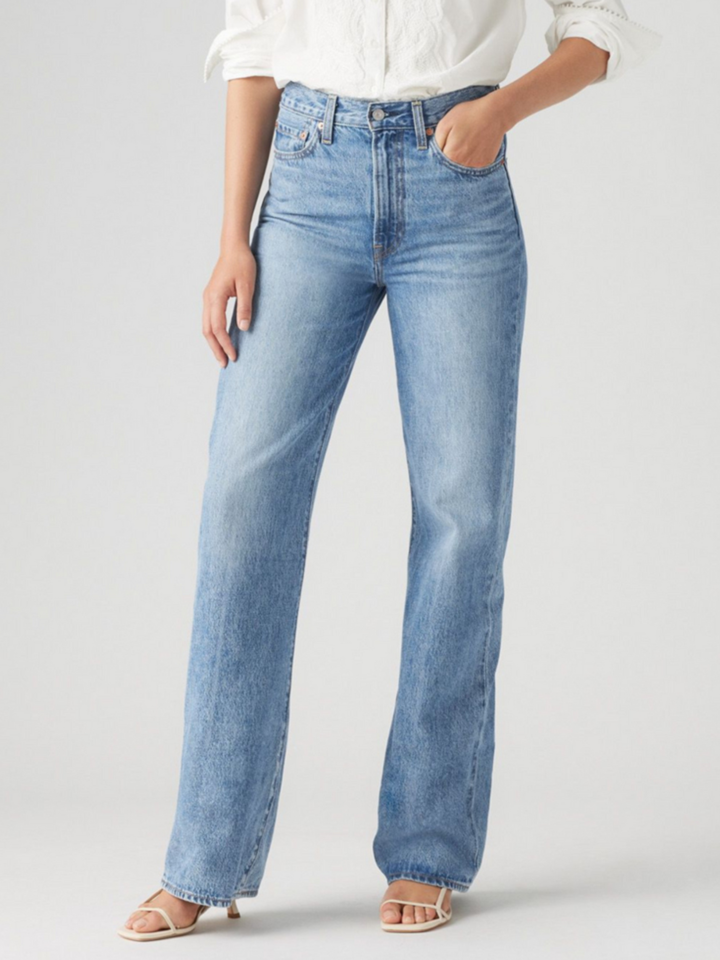 Ribcage Wide Leg Jeans | Not The Same