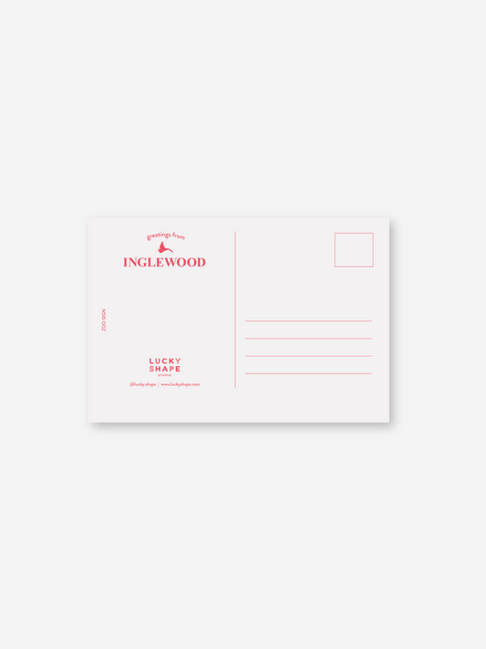 Lucky Shape Postcard | Zoo Sign