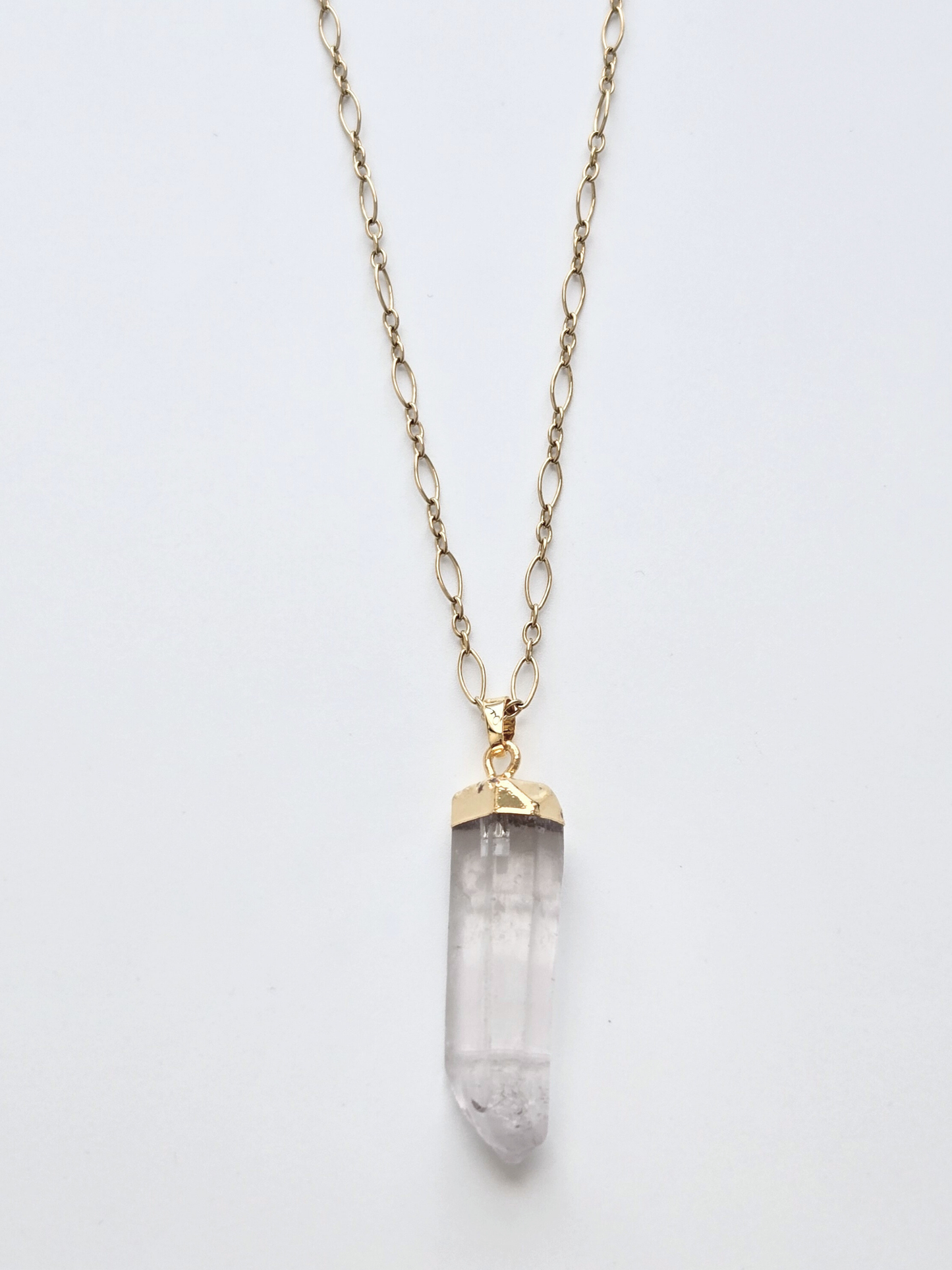 079 | large crystal necklace