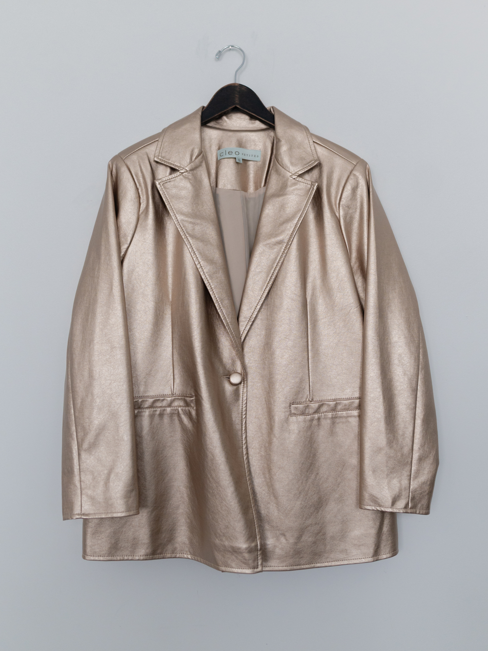 VINTAGE by TUU | Gold Cleo Blazer (XL)