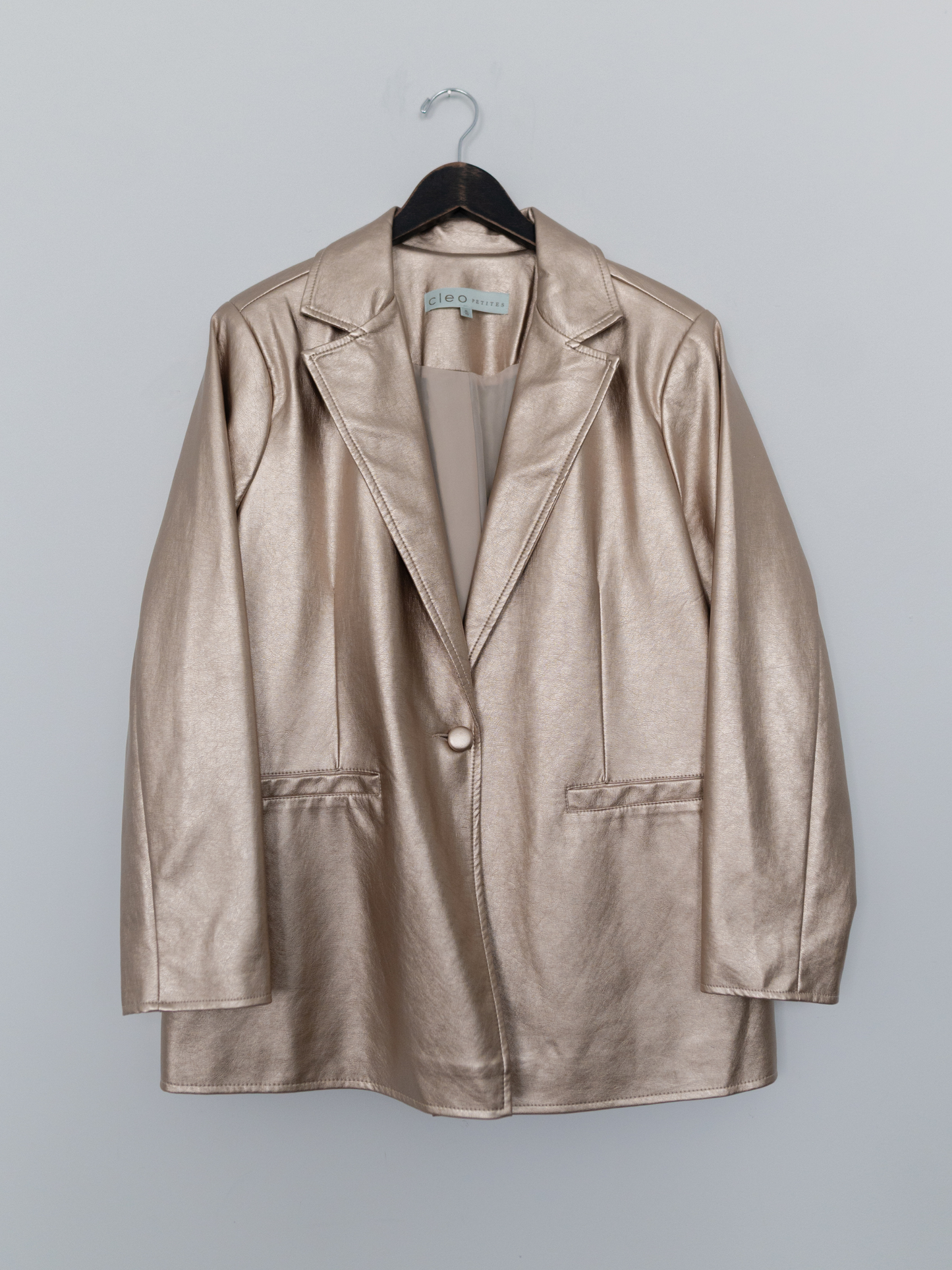 VINTAGE by TUU | Gold Cleo Blazer (XL)