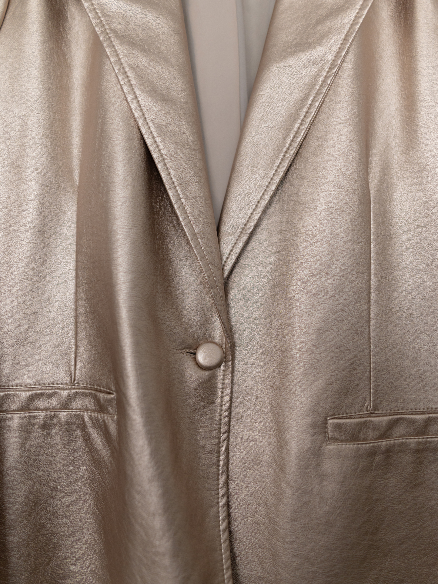 VINTAGE by TUU | Gold Cleo Blazer (XL)