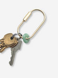 Natural Stone Carabiner Keychain