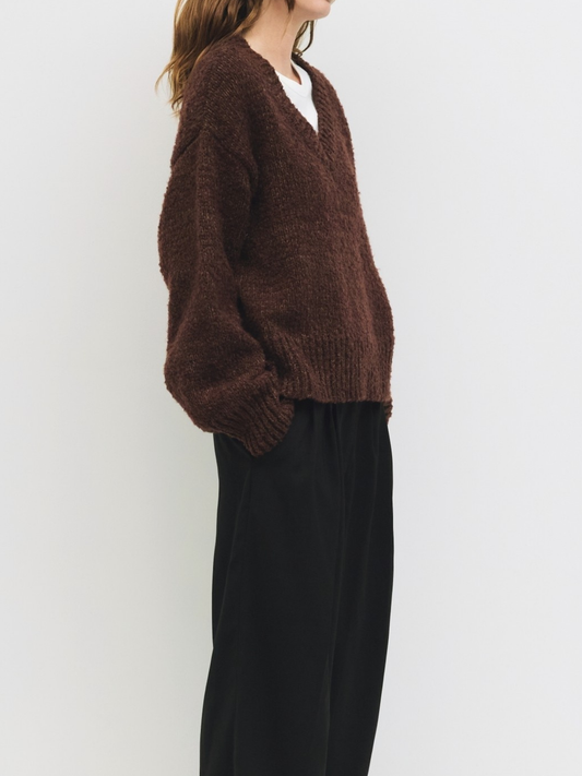 Glen Sweater | Brown