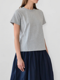 Lanie Long Top | Heather Grey