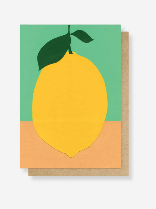 Lemon Greetings Card