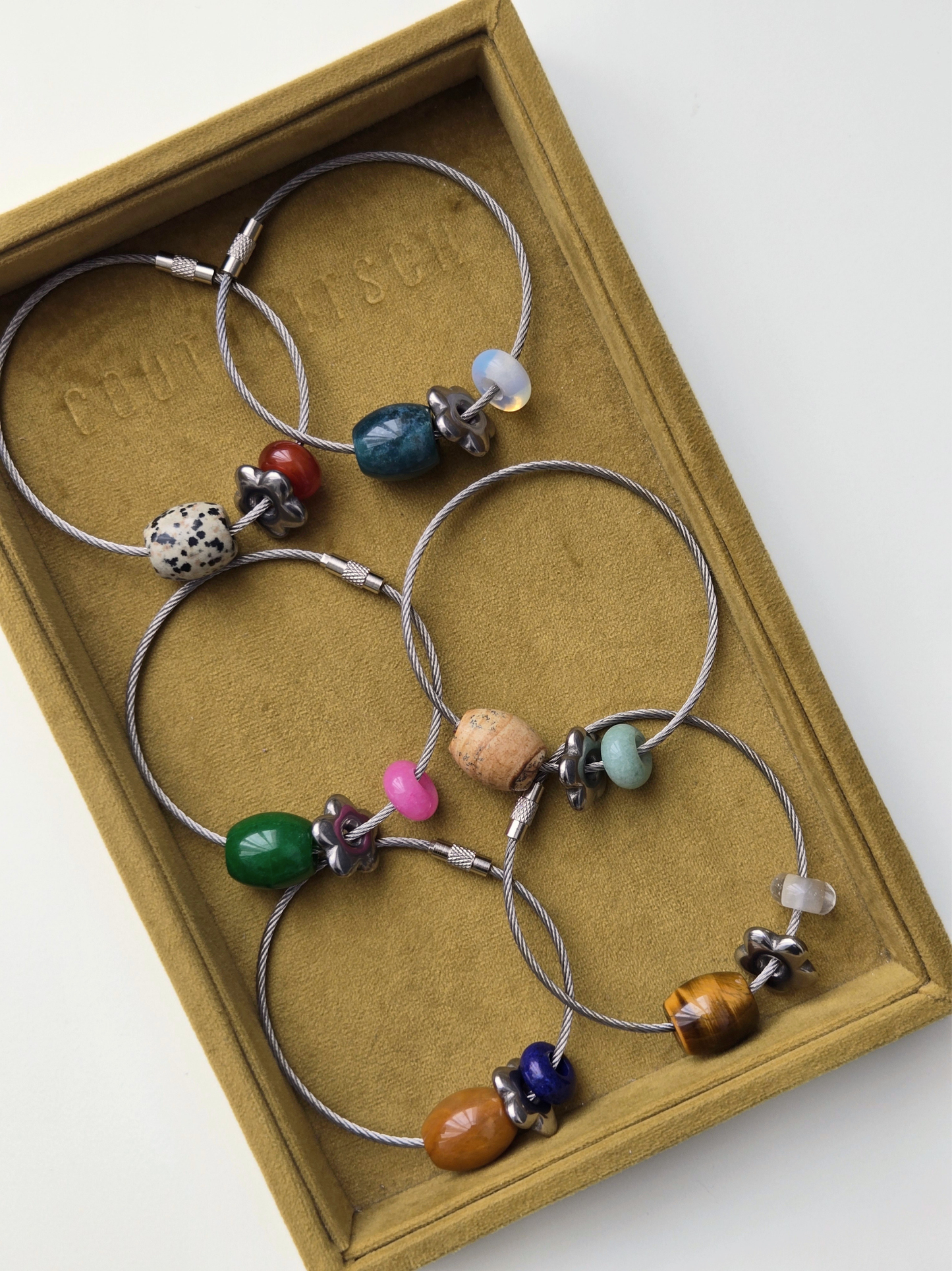 Beaded Key Ring
