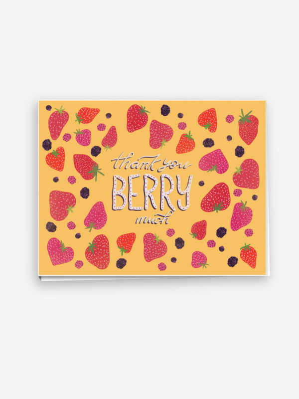 Thank You Berry Much Card
