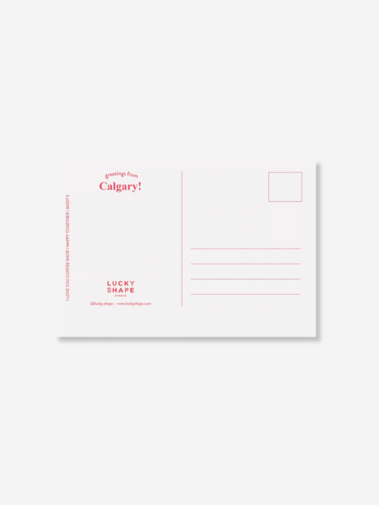 Lucky Shape Postcard | Happy Together