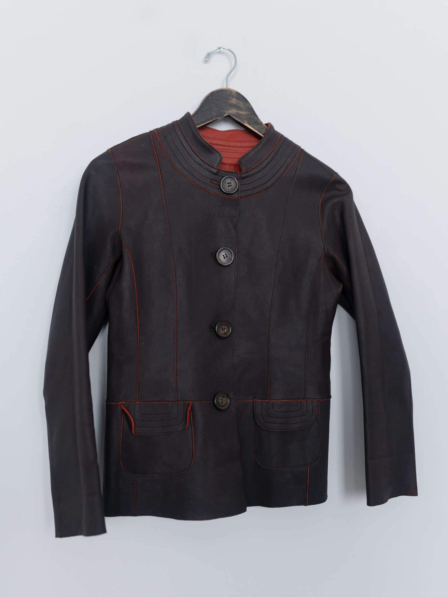 VINTAGE by TUU | Reversible Leather Jacket (S-M)