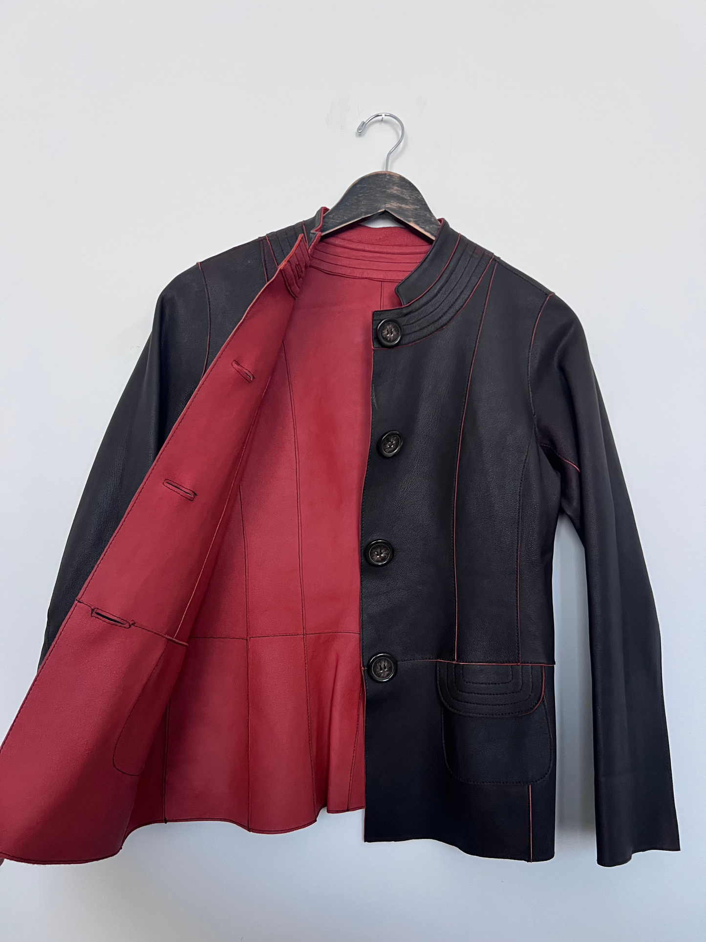 VINTAGE by TUU | Reversible Leather Jacket (S-M)