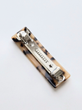 118 | tortoiseshell french barrette