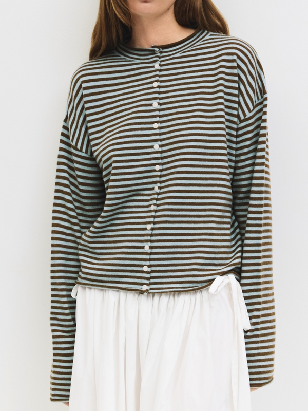 Elisa Cardigan | Blue Brown