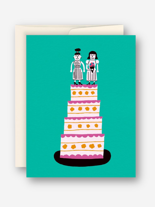 Women Wedding Card
