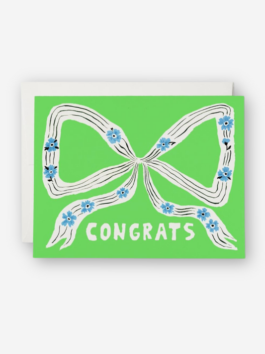 Perfect Bow Congrats Card