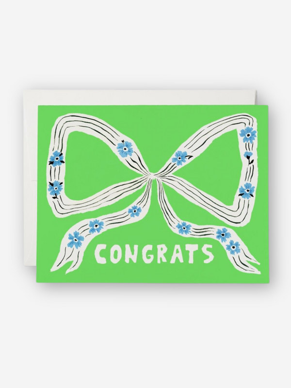 Perfect Bow Congrats Card