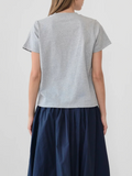 Lanie Long Top | Heather Grey