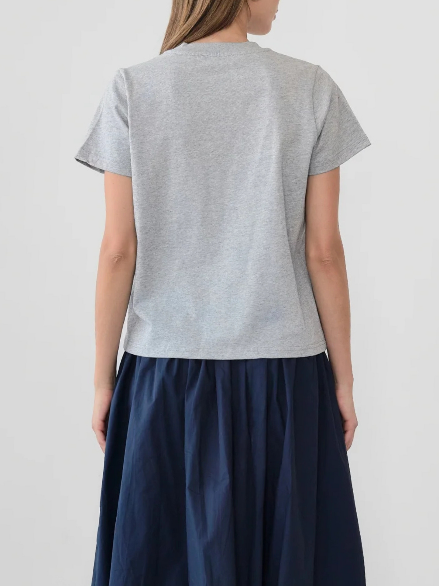 Lanie Long Top | Heather Grey