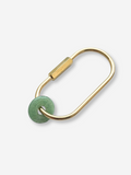 Natural Stone Carabiner Keychain