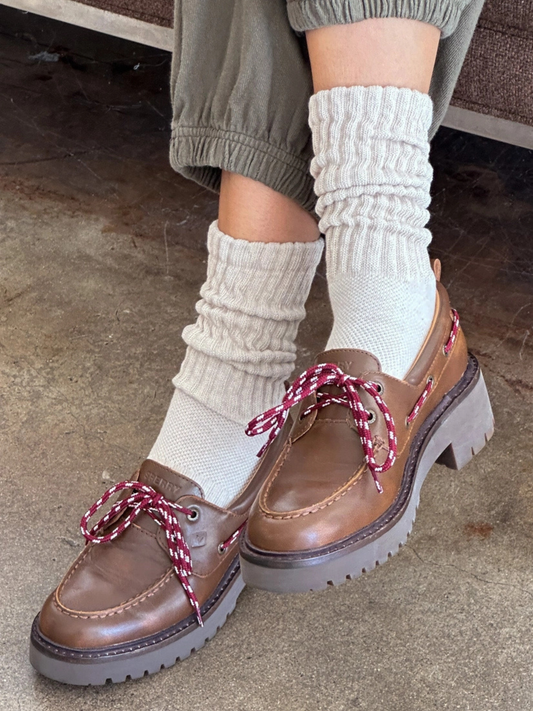 Ballet Socks Oatmeal