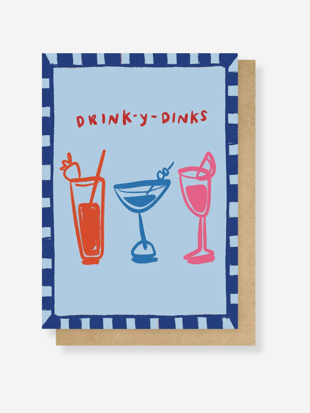 Drinky Drinks Greeting Card