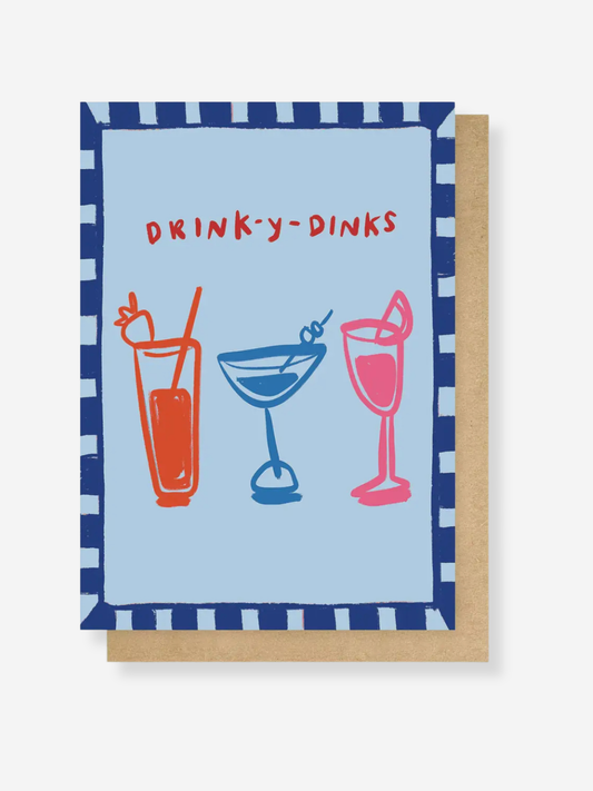 Drinky Drinks Greeting Card