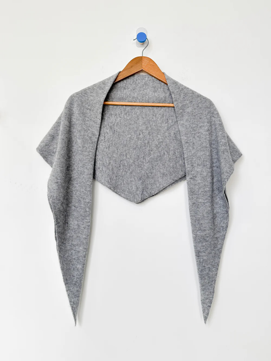 Cashmere Shawl Heather Grey