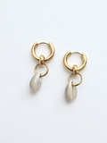 137 | cowrie shell earrings
