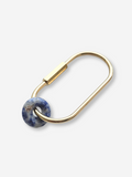 Natural Stone Carabiner Keychain