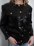VINTAGE by TUU | St Marten Sequin Blazer (S)