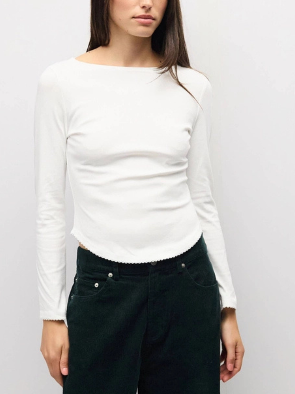 Janel Top White