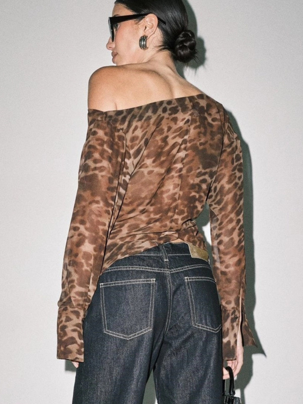 Emma Sheer Leopard Top